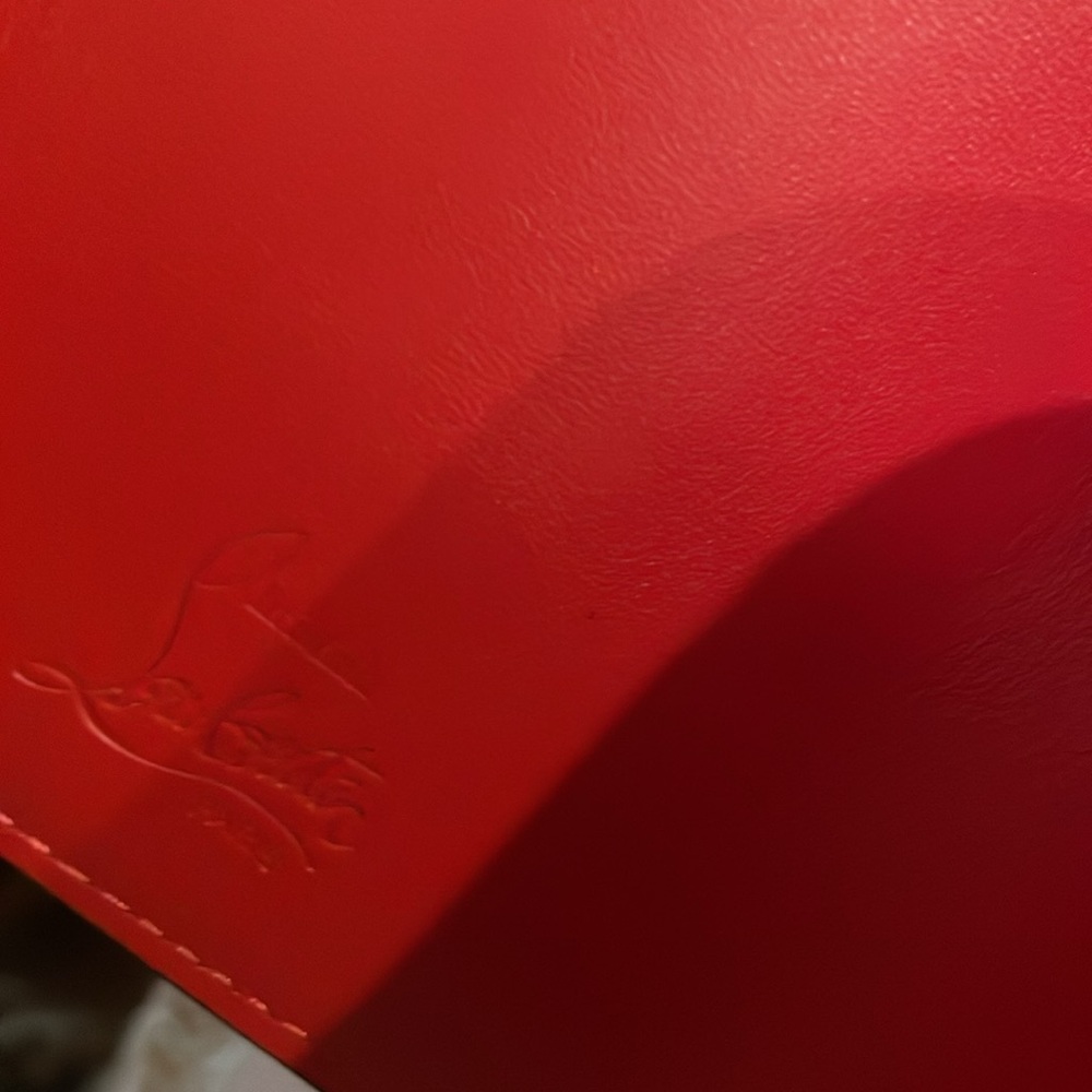 LOUBOUTIN WALLET trifold NWOT! - Picture 5 of 5